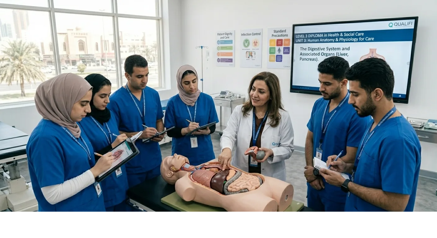 UK Level 3 Diploma in Health & Socialcare at ICSA Kuwait